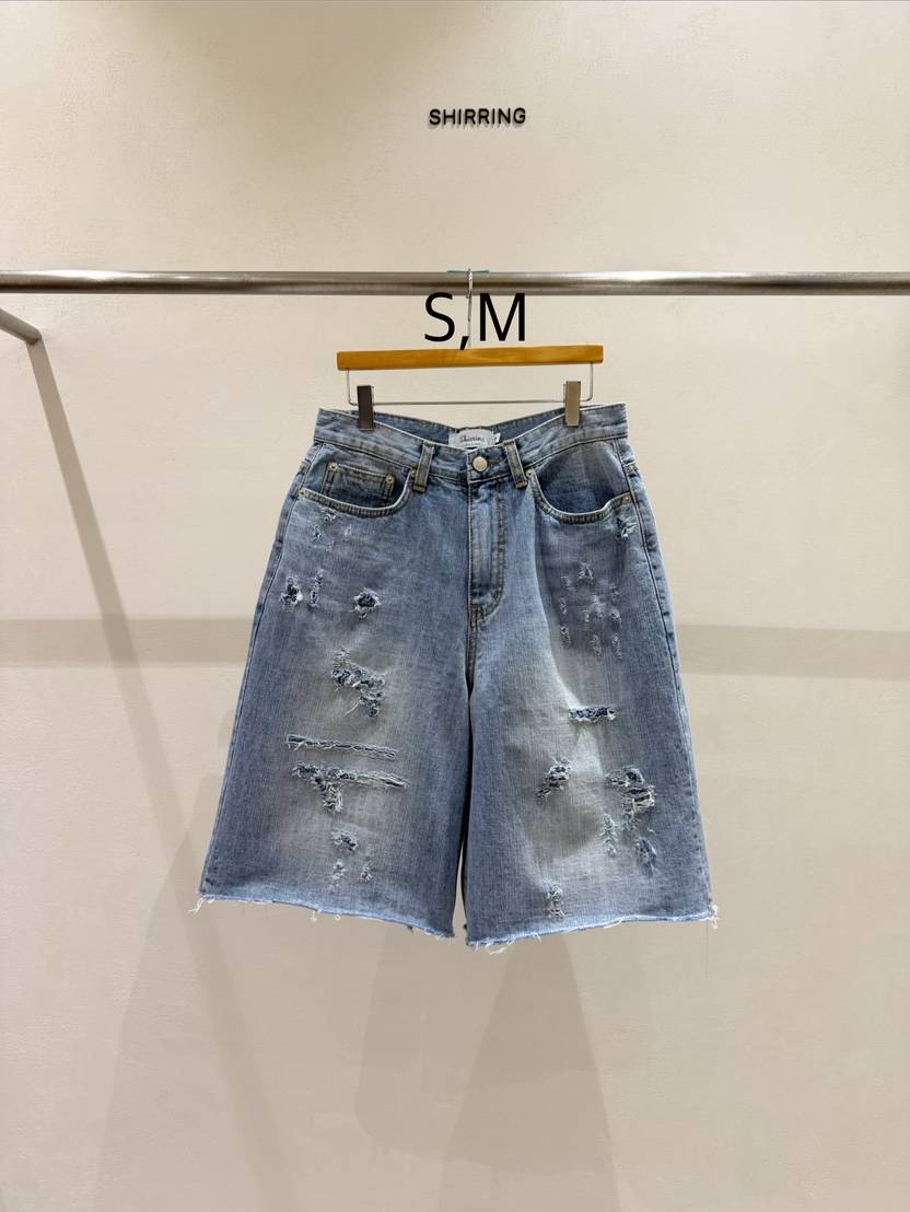 SHIRRING韓國直郵女士新品休閑推薦人氣熱賣26夏季時尚短褲SHIRRING短褲