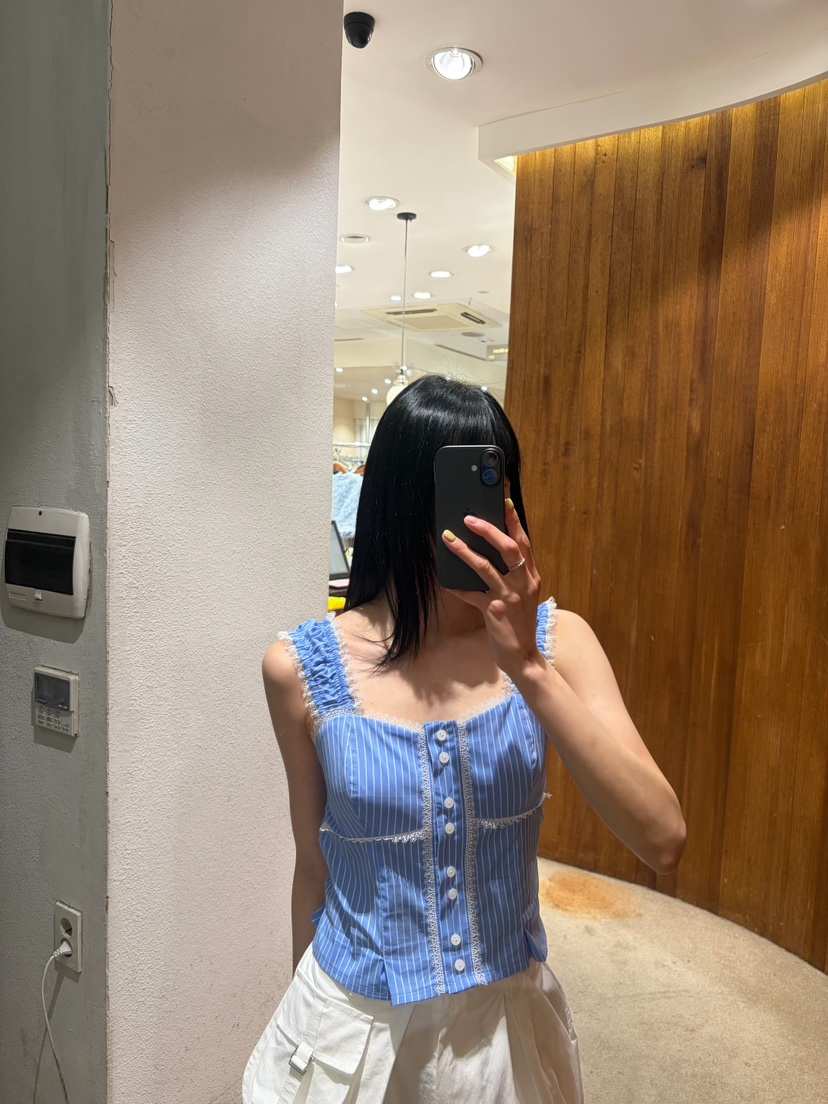 2TWO MOON韓國直郵實拍女裝新款推薦熱賣26夏季吊帶背心蕾絲2TWO MOON吊帶/背心