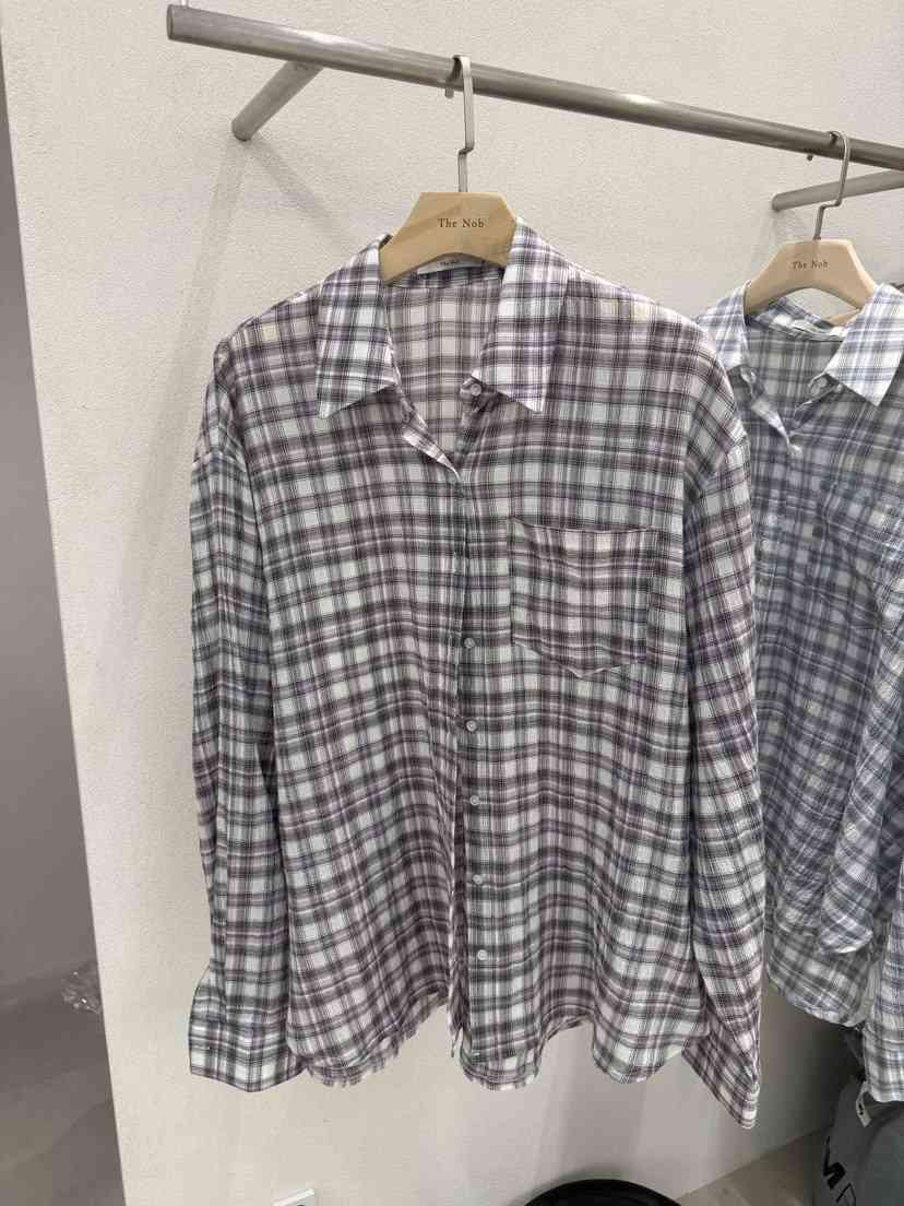 NOB東大門實拍韓國女裝新品時尚熱賣人氣休閑推薦襯衫蕾絲衫The Nob襯衫/蕾絲衫