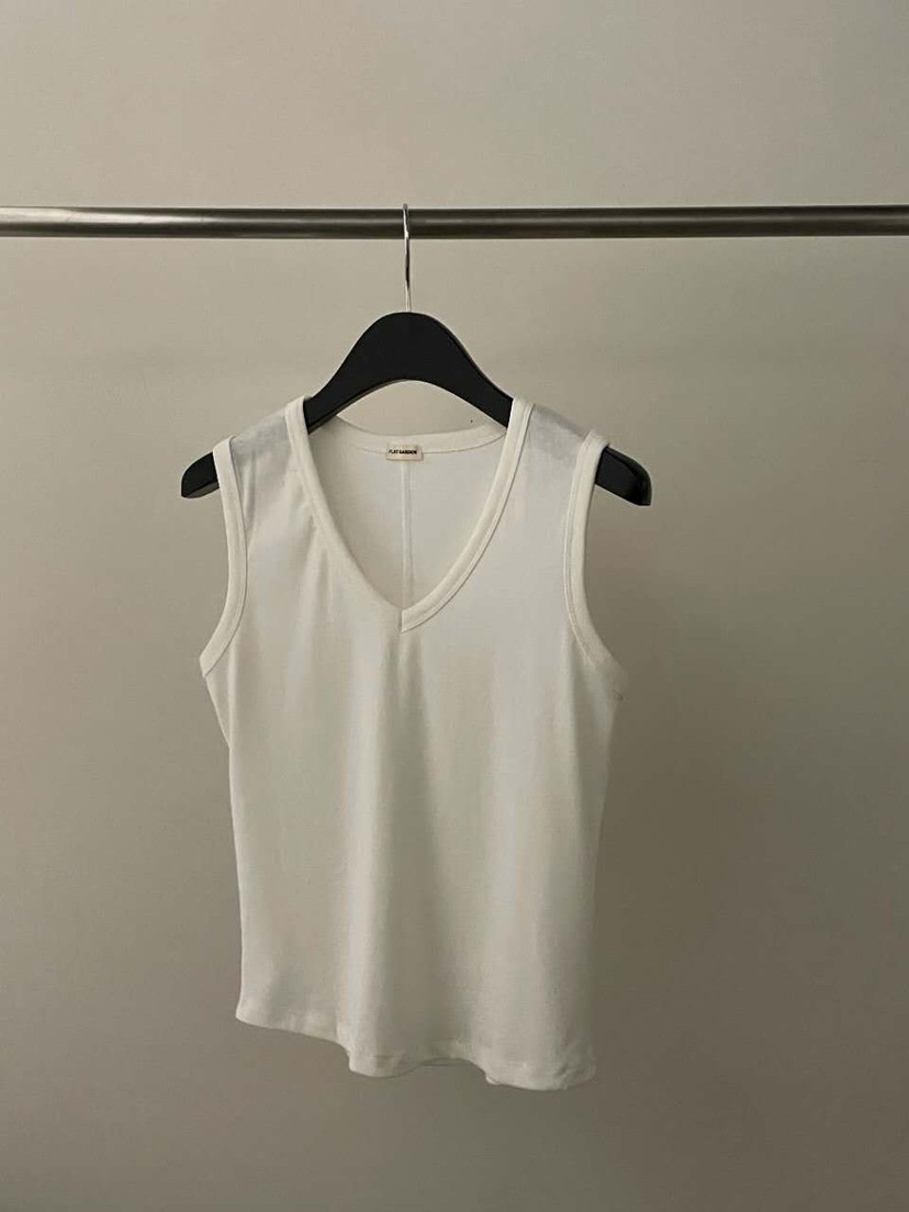 FLAT GARDEN/LA MUETTE/JAMIESTONE韓國直郵實拍女裝新品吊帶背心V領FLAT GARDEN/LA MUETTE/JAMIESTONE吊帶/背心