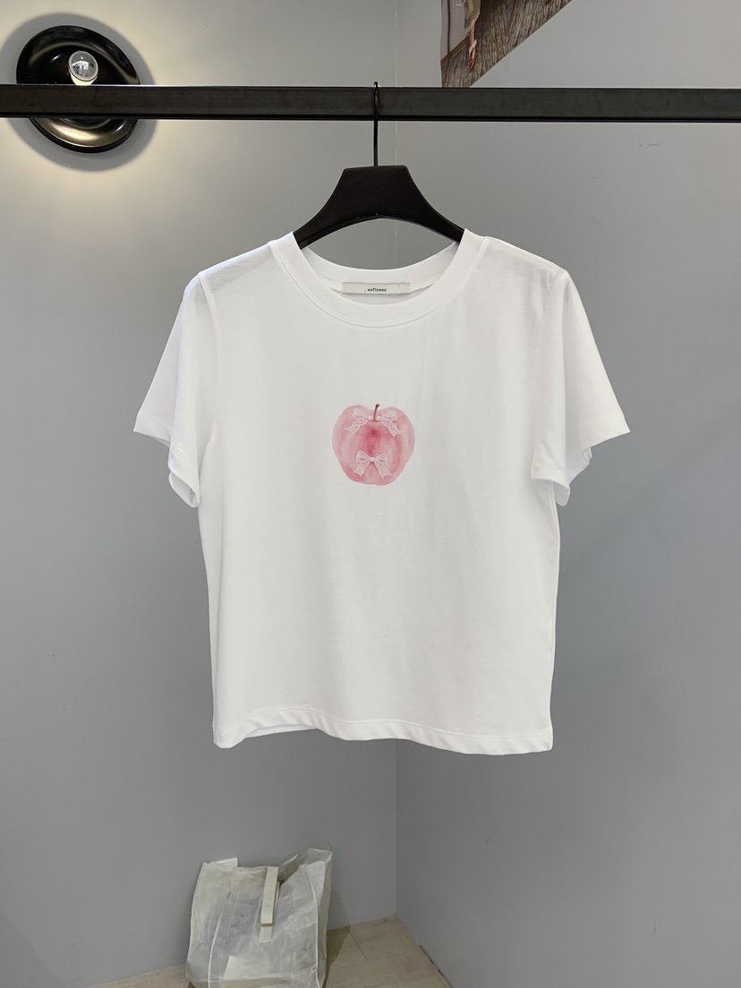 SOFTNESS韓國代購女裝新品推薦休閑人氣26夏季熱賣時尚T恤Softness/CosmicT恤