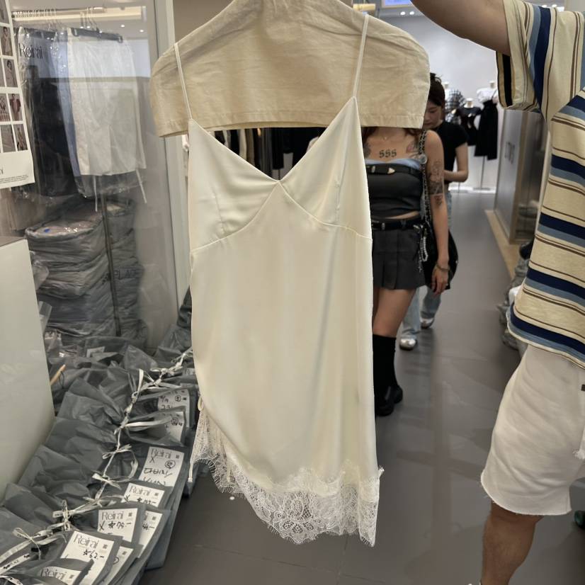 JADEMARKET東大門實拍韓國女裝新款休閑吊帶背心無袖緞面JADE SEOUL_MARKET吊帶/背心