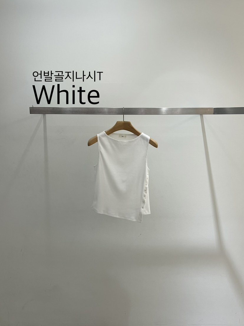 ONESTASTE韓國代購女裝新品人氣26夏季吊帶背心不對稱無袖TASTE/ONESTASTE吊帶/背心