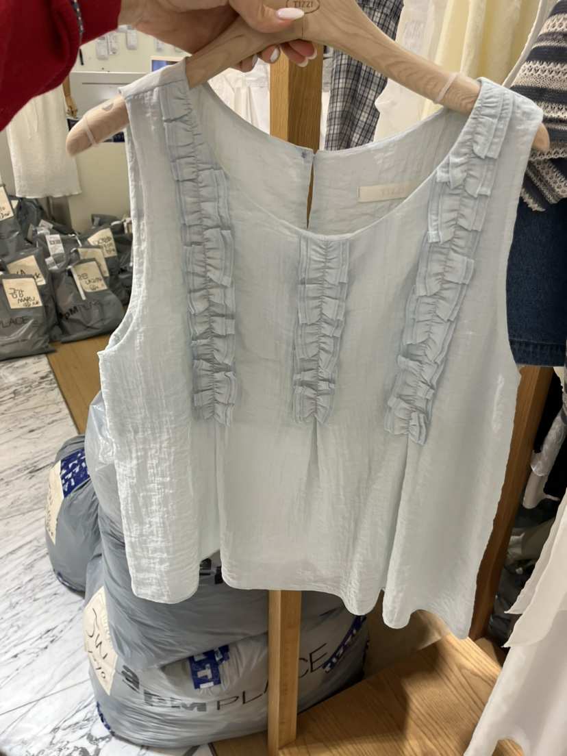 TIZZI韓國直郵女裝新品人氣推薦熱賣休閑時尚26夏季吊帶背心TIZZI吊帶/背心