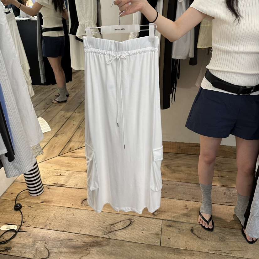 CREAM VILLA韓國直郵女士新款推薦長裙CREAM VILLA長裙