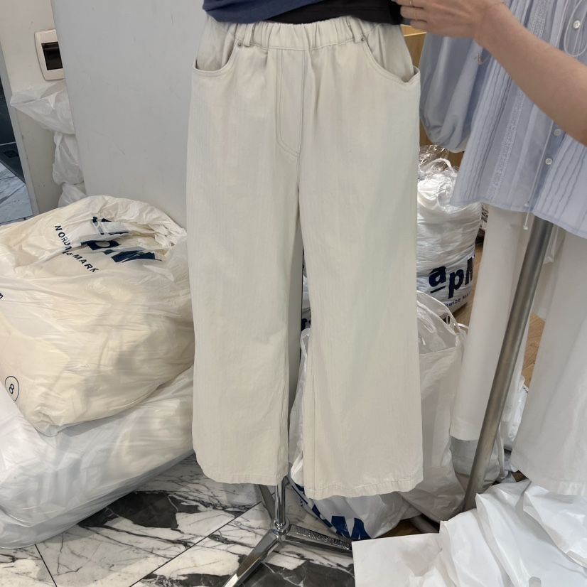 FOREST東大門實拍韓國女裝新品休閑時尚26夏季休閑褲綁帶FOREST休閑褲