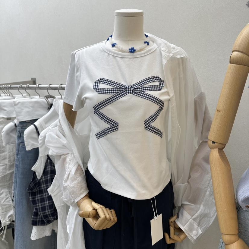 ASCEND韓國直郵女裝新款人氣時尚26夏季推薦熱賣休閑T恤不含ASCENDT恤