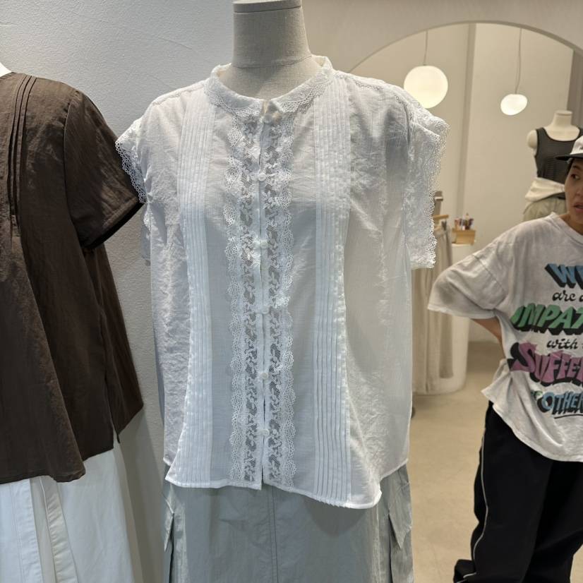 GOLDEN MARKET韓國代購女士新款休閑推薦吊帶背心蕾絲褶裥GOLDEN MARKET吊帶/背心