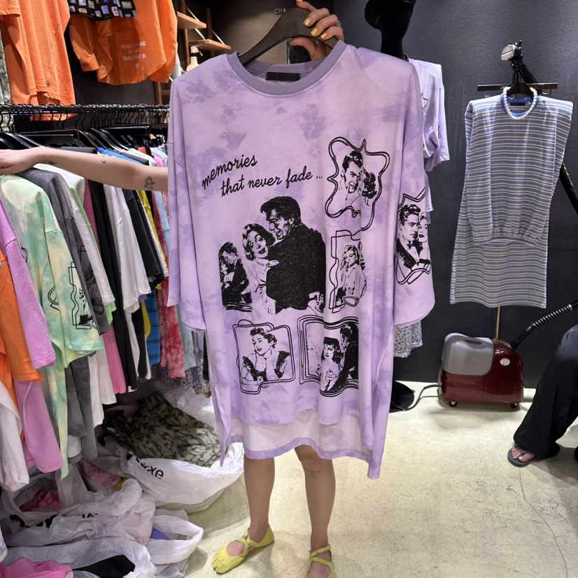 CHAVI韓國直郵實拍女裝新品熱賣26夏季人氣時尚休閑推薦T恤CHAVIT恤