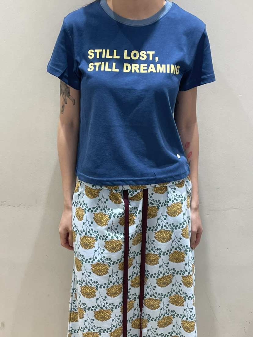 NEOUL韓國代購女裝新品休閑人氣時尚熱賣推薦26夏季T恤NEOUL/ahin雙領標簽T恤