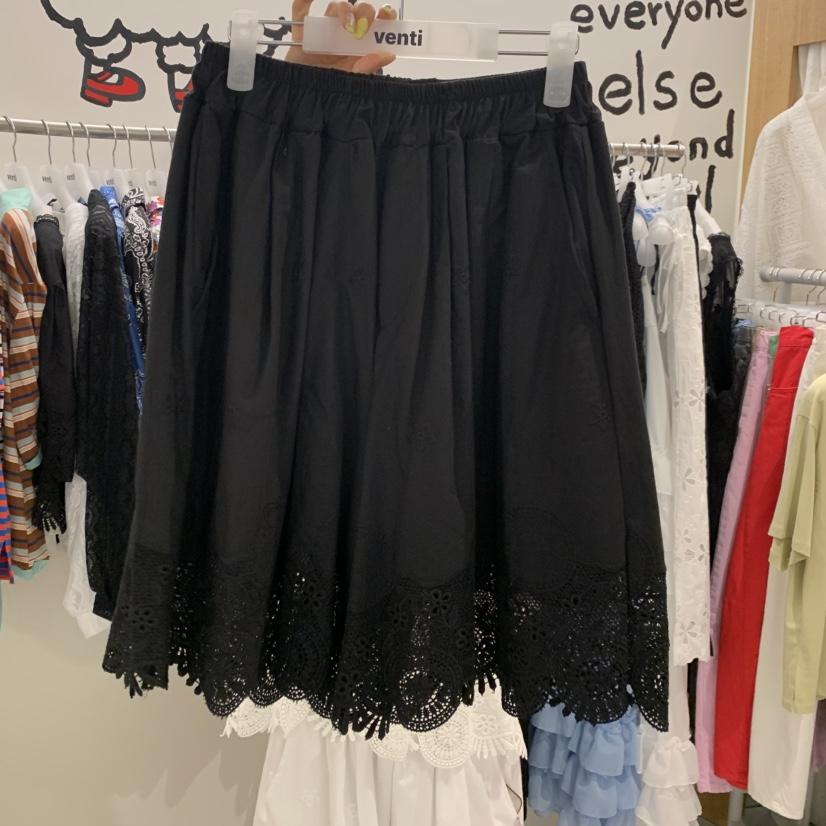 VENTI韓國直郵實拍女裝新品推薦休閑人氣熱賣時尚短褲蕾絲VENTI短褲