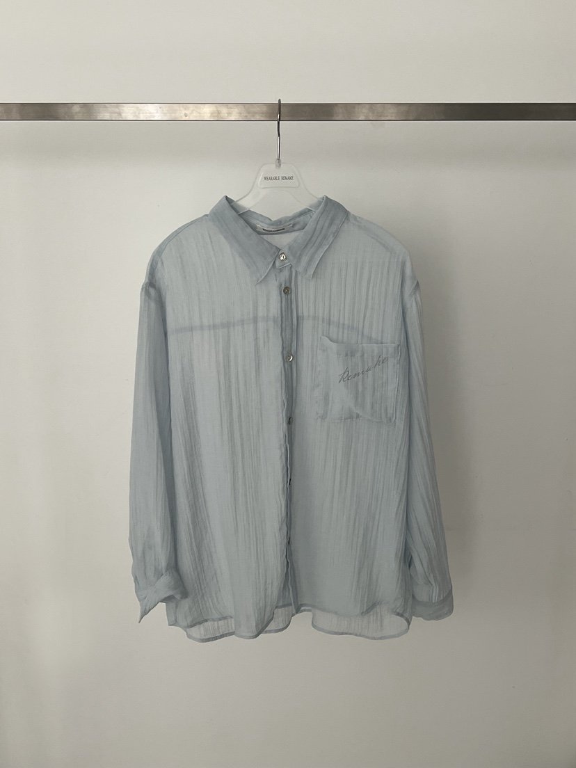 WEARABLE-L韓國東大門代購女裝新款熱賣時尚休閑襯衫蕾絲衫WEARABLE襯衫/蕾絲衫