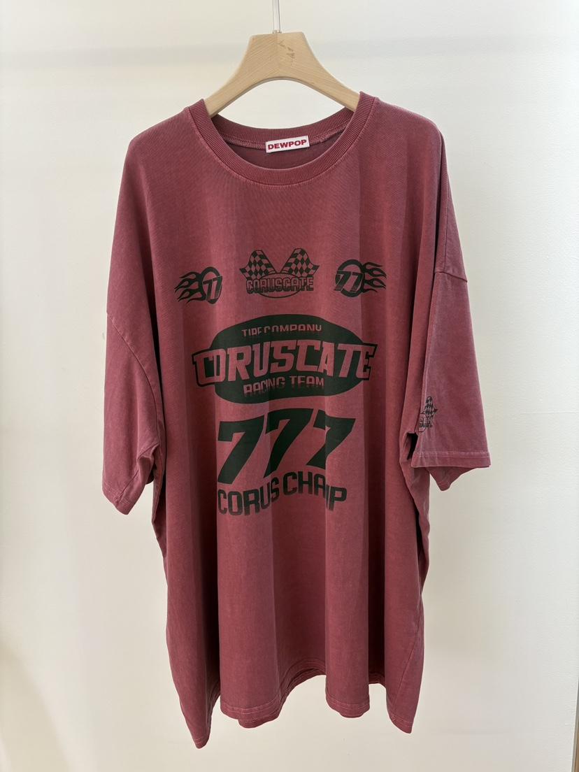 DEWPOP韓國直郵女裝新品人氣熱賣休閑時尚26夏季推薦T恤DEWPOPT恤