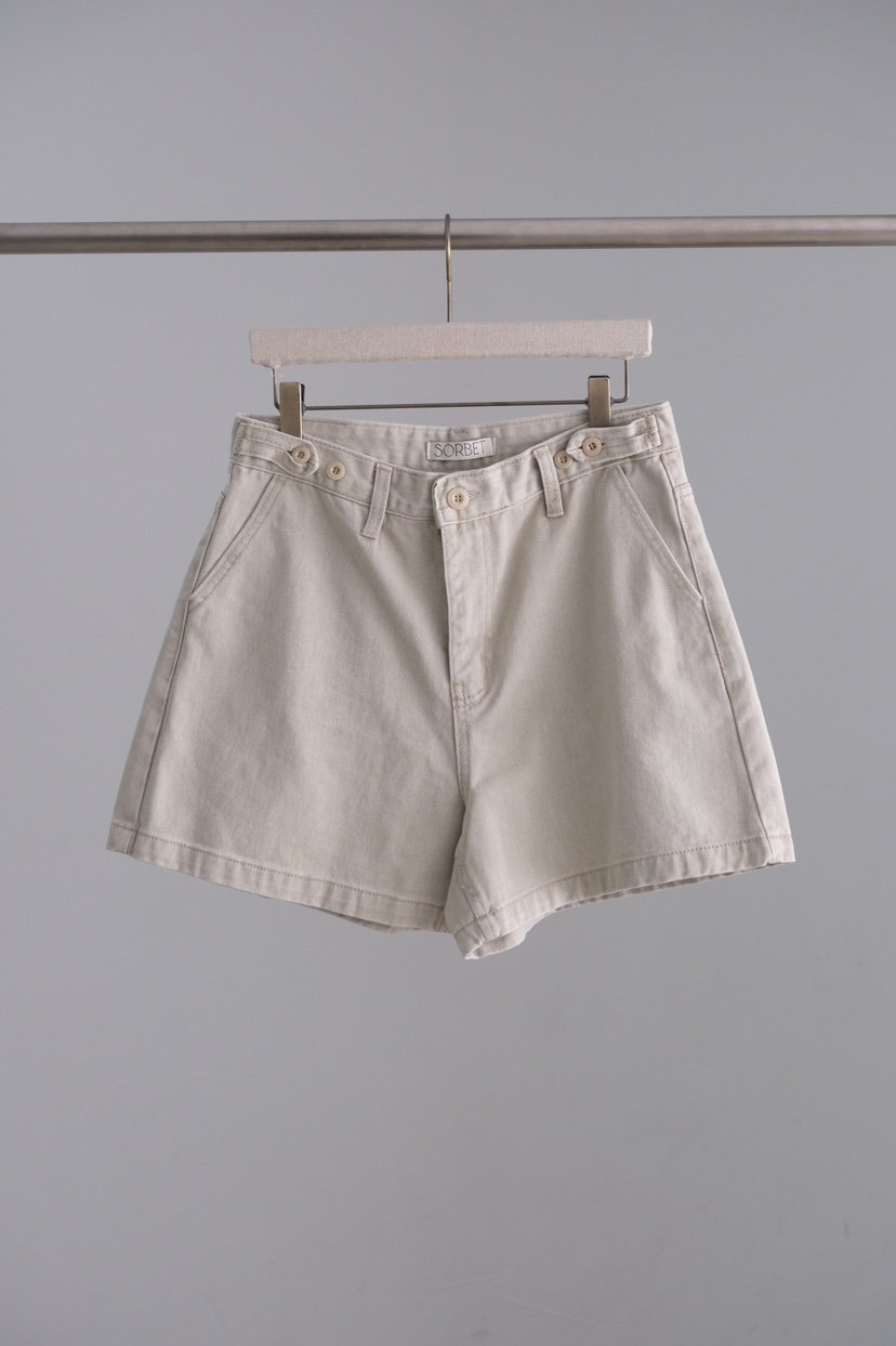 SORBET/FLAT WHITE韓國直郵女士新品26夏季熱賣推薦短褲SORBET/FLAT WHITE短褲