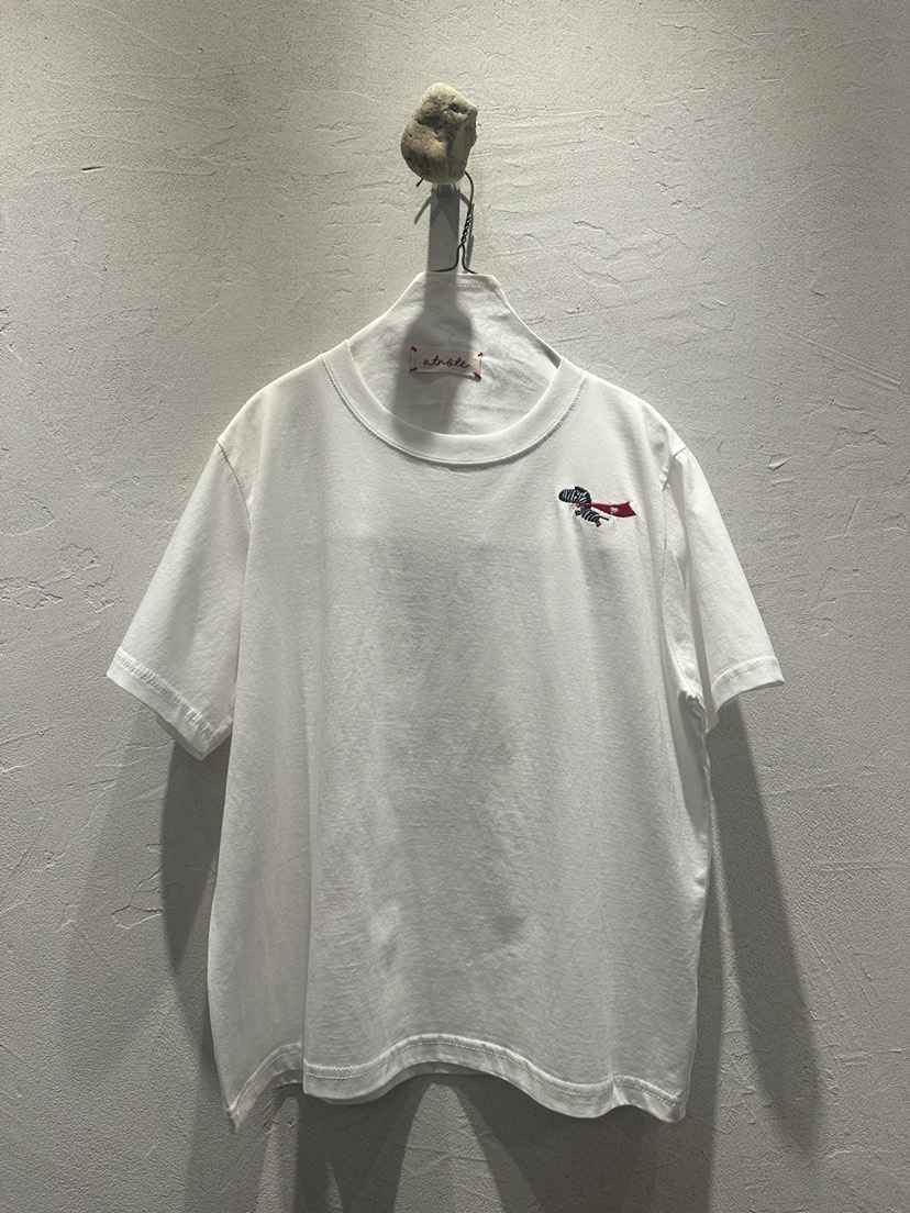 AT NOTE韓國直郵女士新品人氣時尚26夏季推薦熱賣T恤刺繡AT NOTET恤