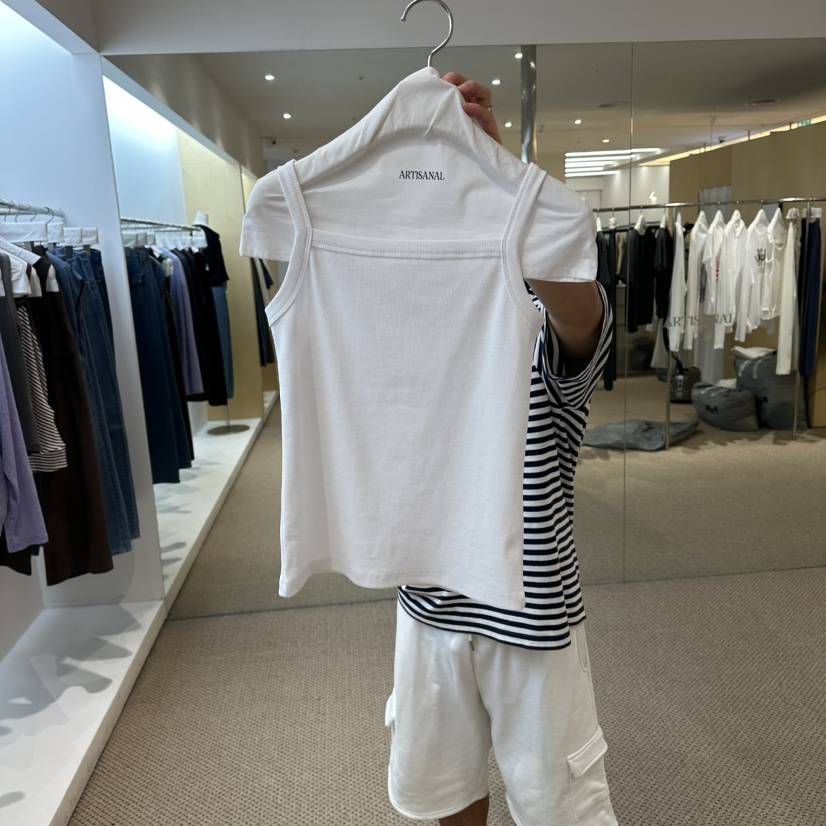 ARTISANAL韓國東大門代購女士新品26夏季人氣吊帶背心無袖ARTISANAL吊帶/背心