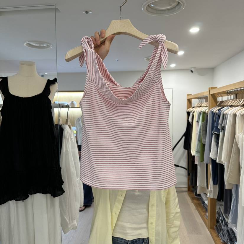 ROUNDER韓國直郵女裝新品人氣26夏季休閑時尚熱賣吊帶背心ROUNDER吊帶/背心