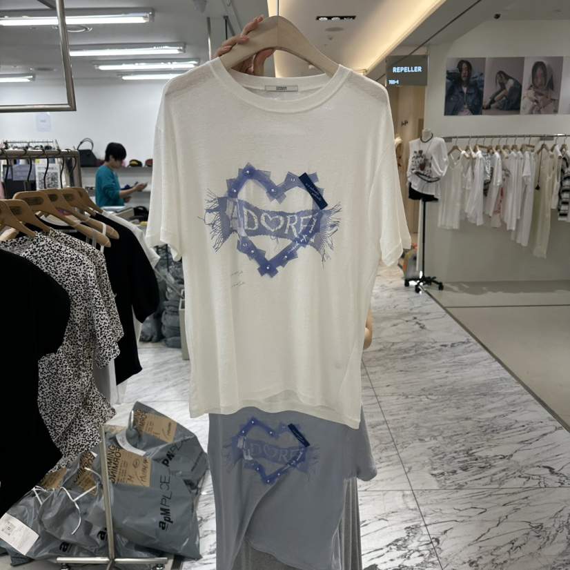 FORMING-P韓國代購女士新品26夏季熱賣時尚人氣推薦休閑T恤FORMING-PT恤