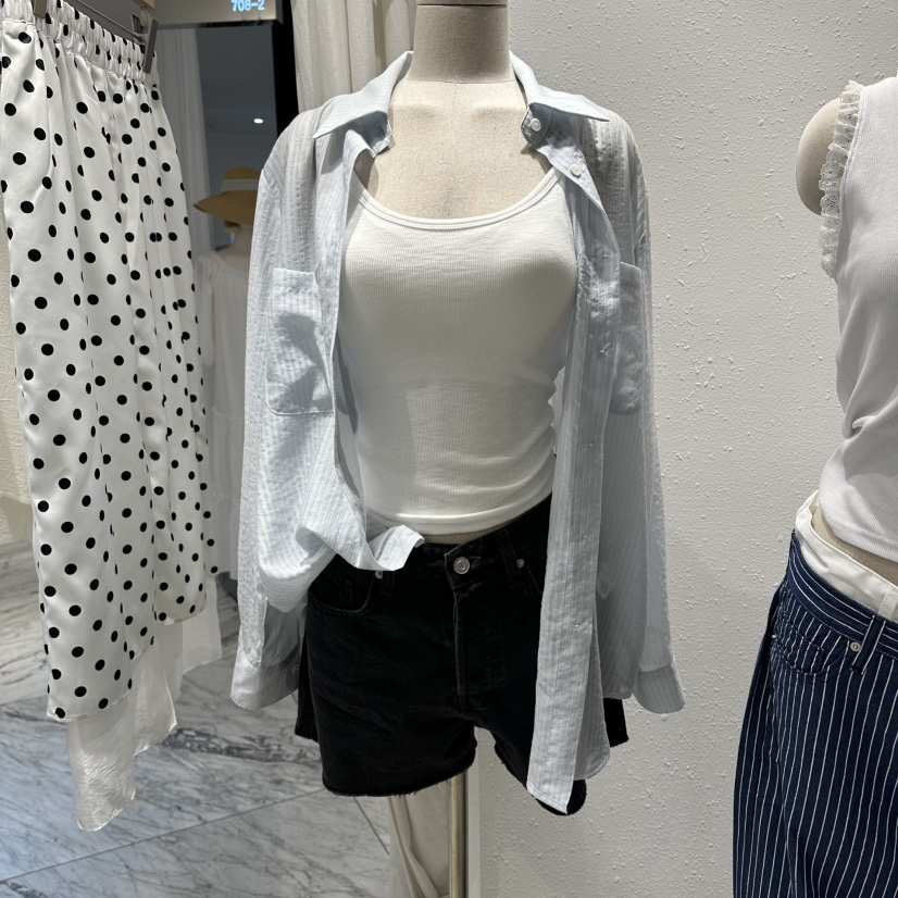 ACKER韓國直郵實拍女裝新款時尚推薦熱賣襯衫蕾絲衫不含內搭ACKER襯衫/蕾絲衫