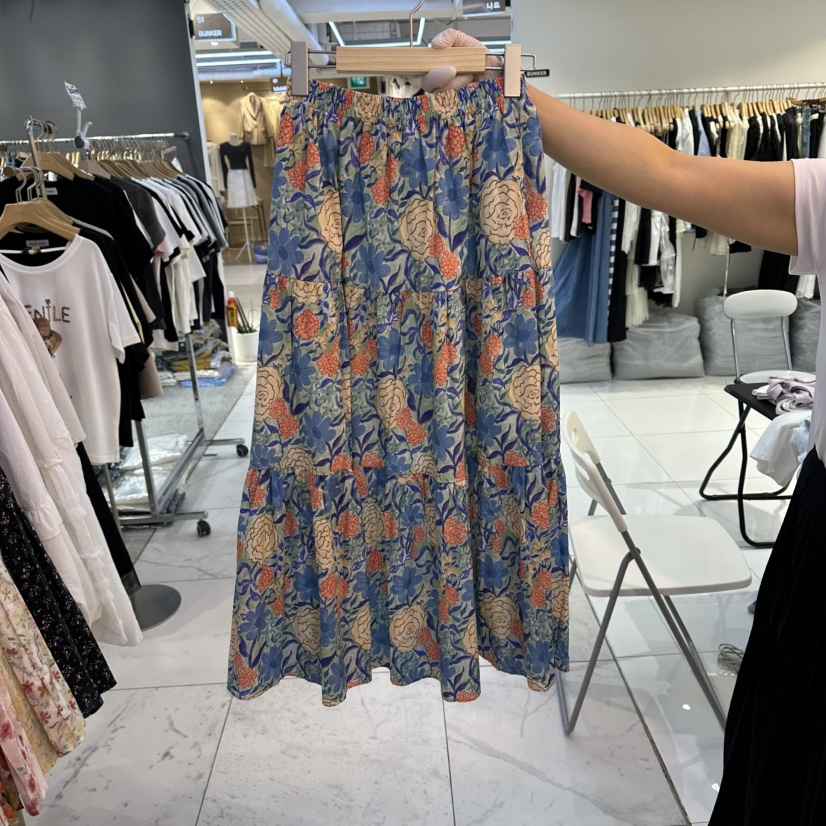 COCO HOLIC韓國東大門直郵女裝新品26夏季熱賣人氣休閑長裙COCO HOLIC長裙