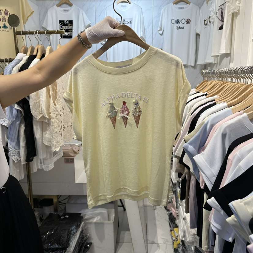 COCO HOLIC韓國直郵女裝新款推薦休閑人氣時尚26夏季T恤COCO HOLICT恤