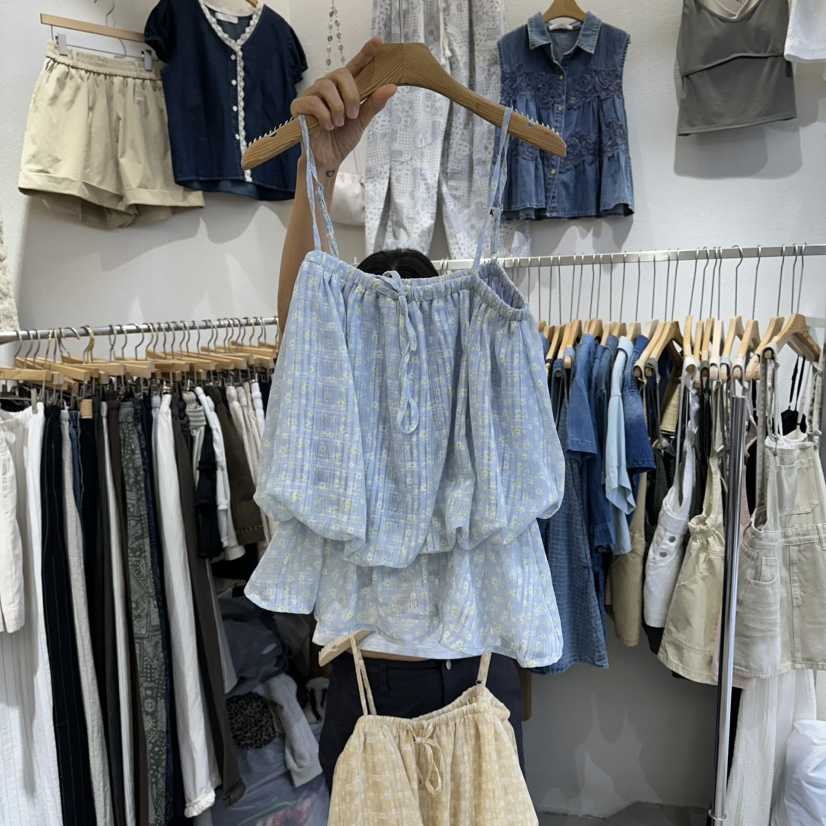 HIPTIQUE韓國東大門直郵女士新品休閑熱賣推薦26夏季吊帶背心HIPTIQUE吊帶/背心