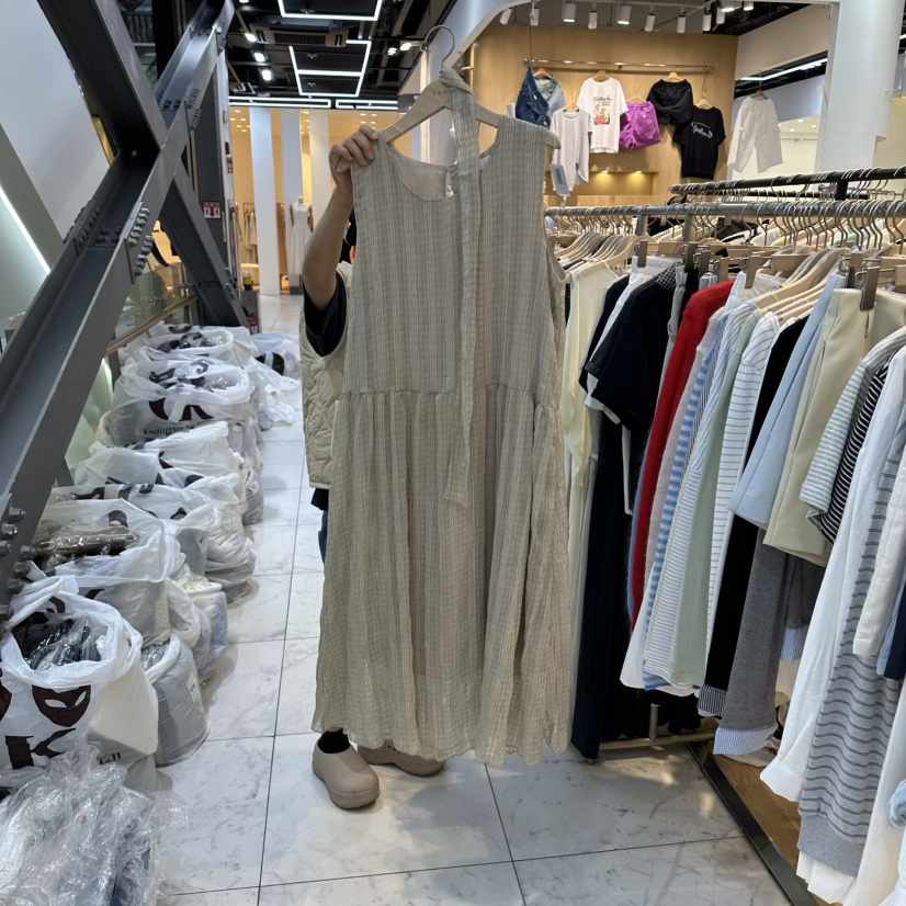 TARA韓國直郵女士新款時尚熱賣推薦人氣26夏季連衣裙含圍巾TARA連衣裙