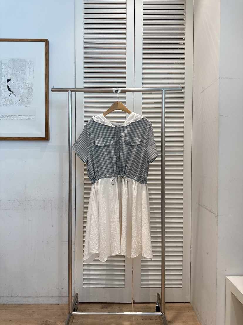 FAVE-L韓國代購女士新款26夏季熱賣推薦人氣休閑連衣裙OPSFAVE-L連衣裙