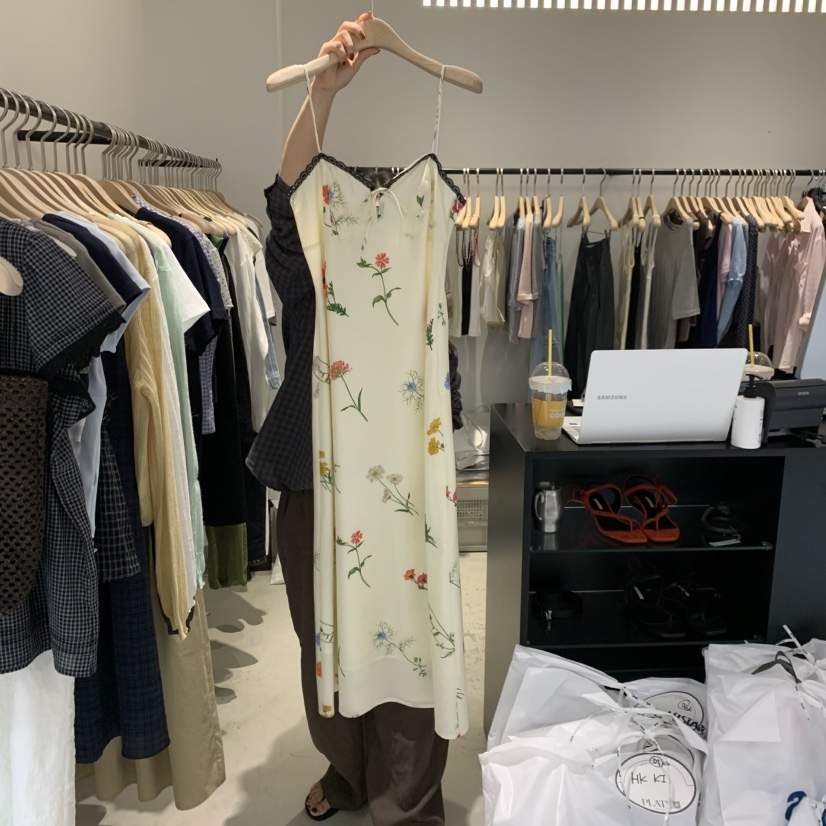 PLATE韓國代購女裝新品休閑時尚熱賣推薦26夏季人氣連衣裙ANOTHER PLATE MOOD WEAR連衣裙