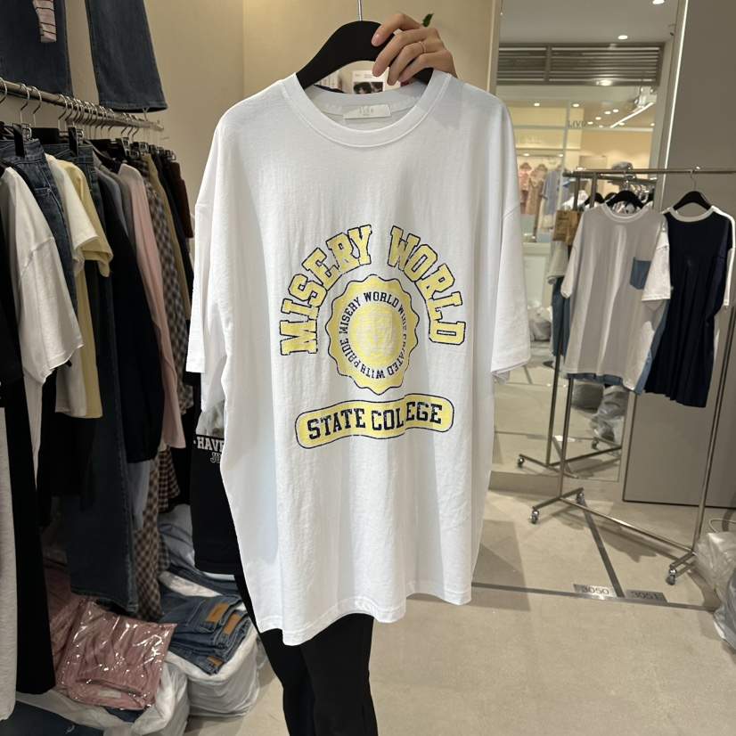 LIVU/MEMO CLASSIC東大門實拍韓國女士新品時尚熱賣T恤LIVU/MEMO CLASSICT恤