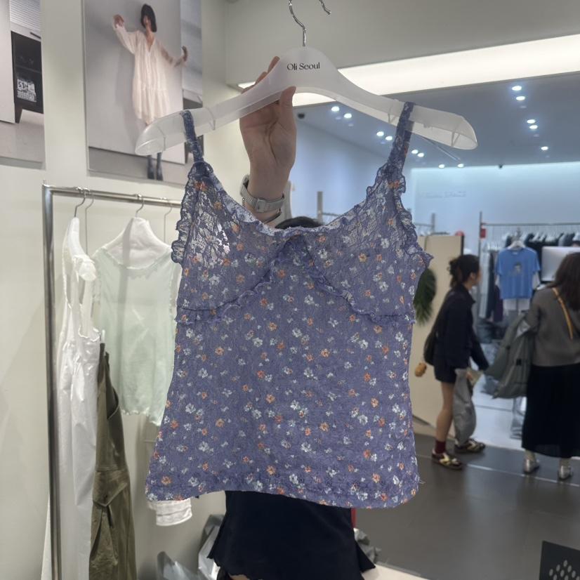 OLI SEOUL韓國東大門代購女士新款推薦人氣時尚吊帶背心OLI SEOUL吊帶/背心