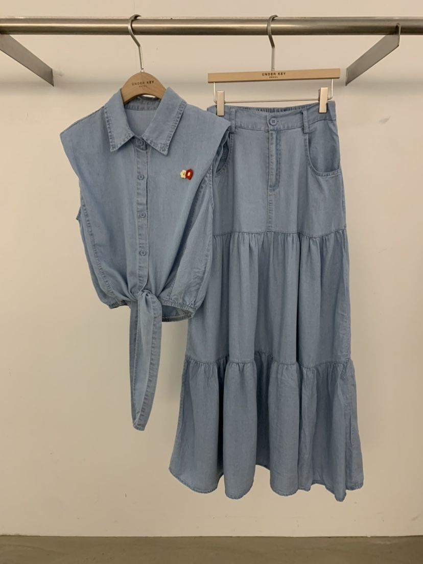 UNDER KEY韓國東大門直郵女士新品推薦熱賣人氣休閑套裝UNDER KEY套裝