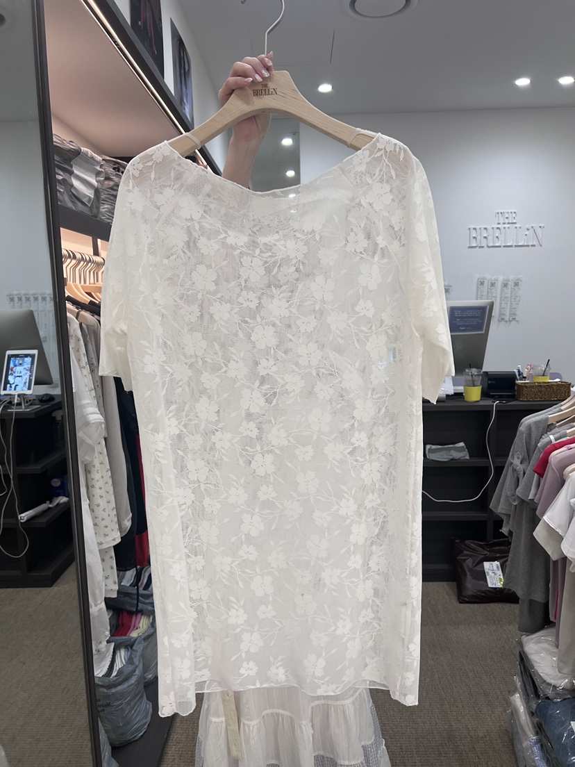BRELLIN韓國東大門直郵女士新品26夏季休閑熱賣襯衫蕾絲衫BRELLIN襯衫/蕾絲衫