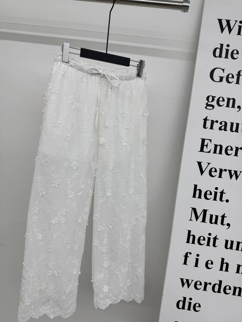RED-A韓國東大門直郵女裝新品26夏季人氣推薦休閑褲蕾絲RED-A休閑褲