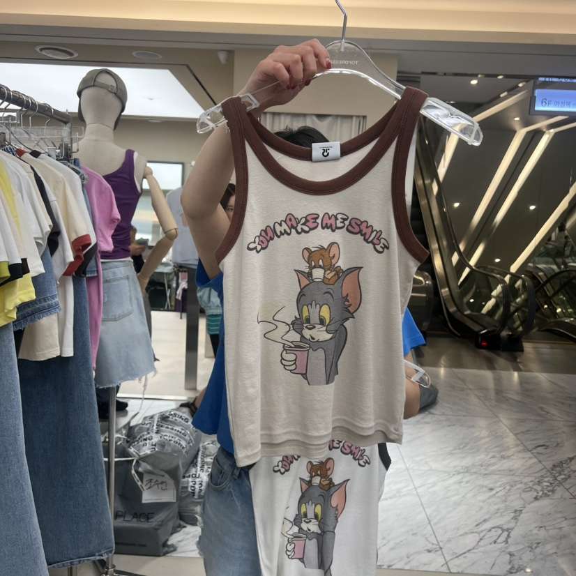TOPDRESSING韓國東大門代購女士新品熱賣26夏季推薦吊帶背心TOPDRESSING吊帶/背心