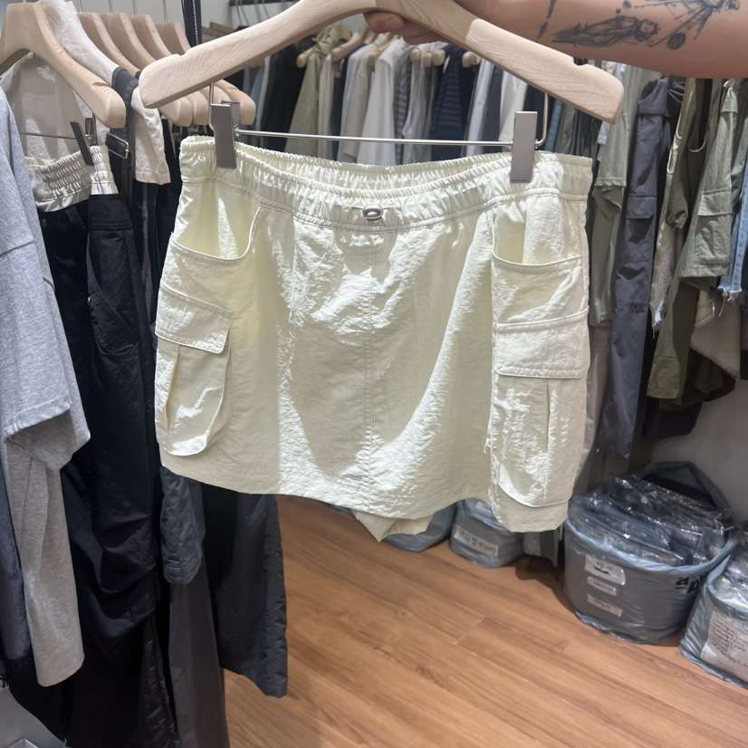 JADEMARKET韓國直郵實拍女裝新品時尚人氣休閑26夏季裙褲口袋JADE SEOUL_MARKET裙褲