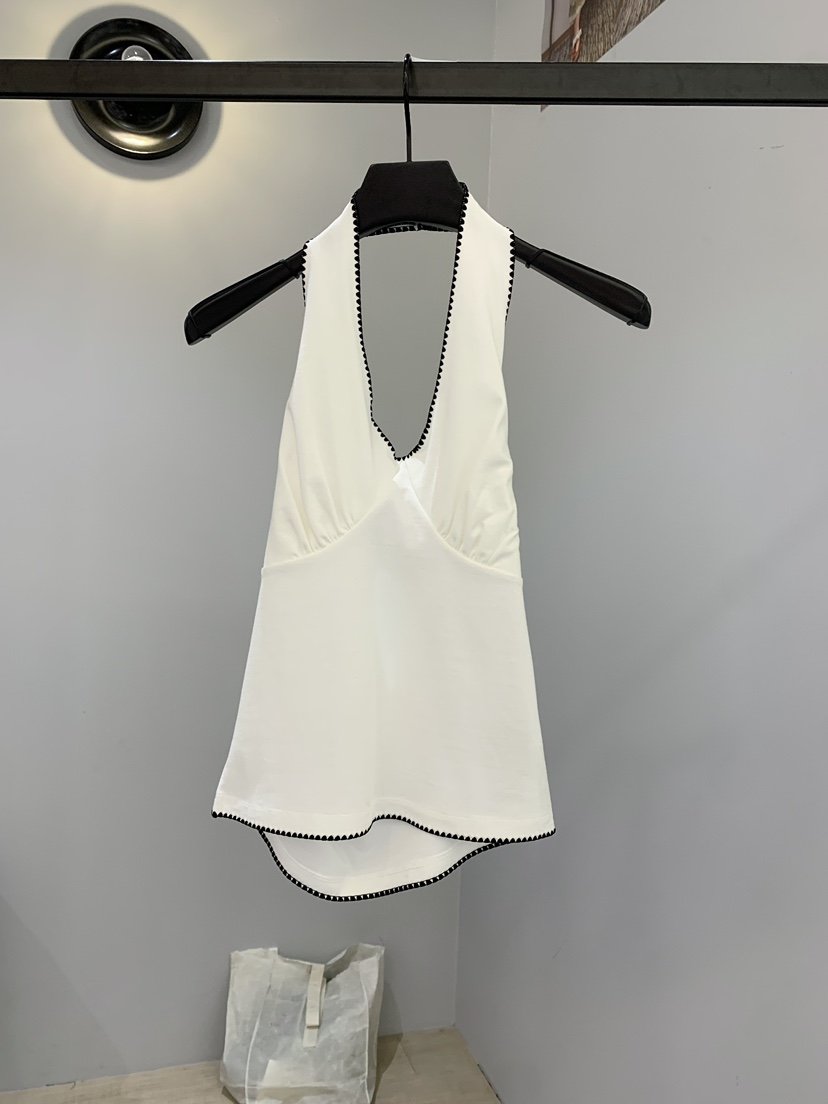 SOFTNESS韓國東大門代購女士新款熱賣人氣吊帶背心刺繡露背Softness/Cosmic吊帶/背心