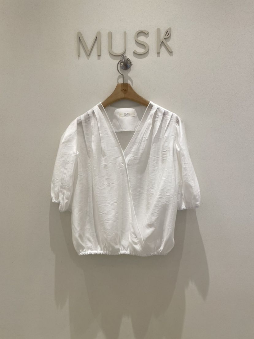 MUSK韓國代購女士新款人氣休閑熱賣時尚推薦26夏季襯衫蕾絲衫MUSK襯衫/蕾絲衫