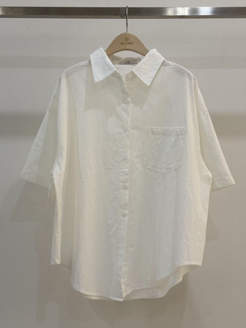 BLANC-A韓國直郵實拍女士新品時尚熱賣26夏季襯衫蕾絲衫BLANC-A襯衫/蕾絲衫