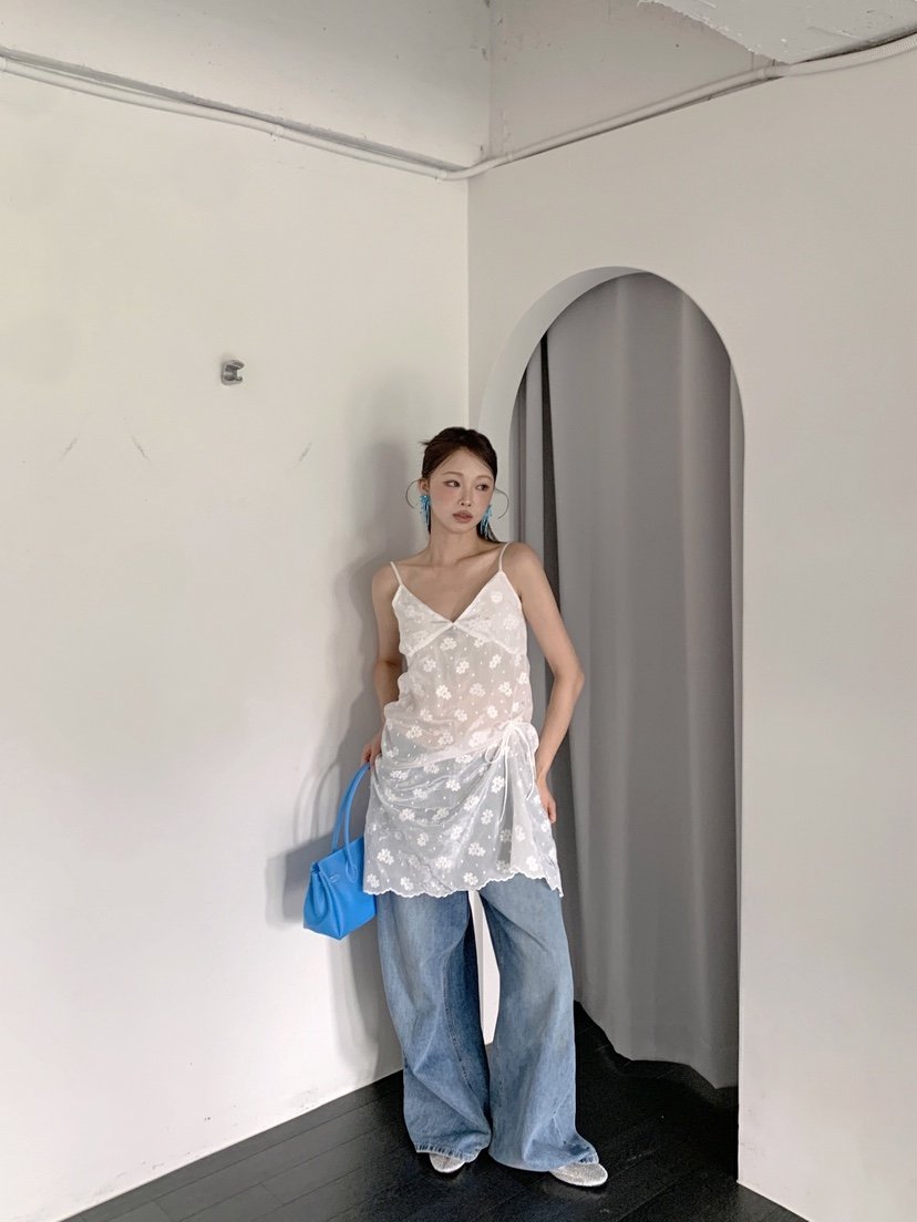 SLIT韓國直郵女裝新品推薦人氣時尚26夏季休閑熱賣連衣裙SLIT連衣裙