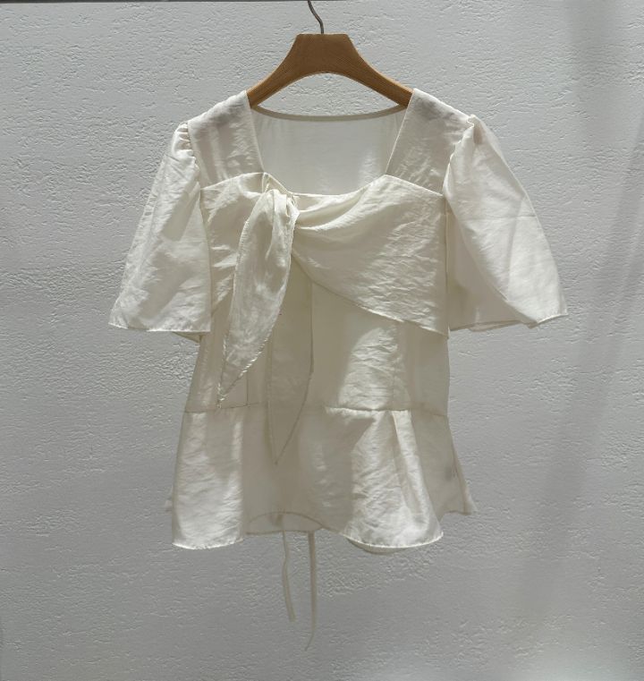 CRONG東大門直郵女士新品熱賣職業休閑人氣26春夏襯衫蕾絲衫CRONG襯衫/蕾絲衫