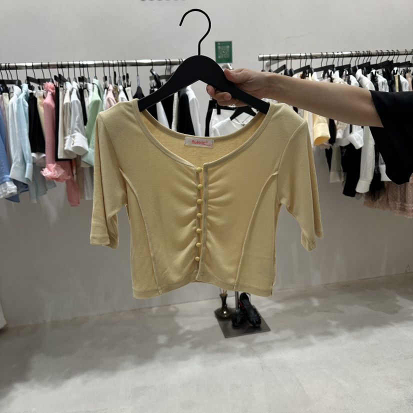 BUBBLE/LOTTIMO韓國直郵女裝新品休閑熱賣26夏季人氣T恤BUBBLE/LOTTIMOT恤