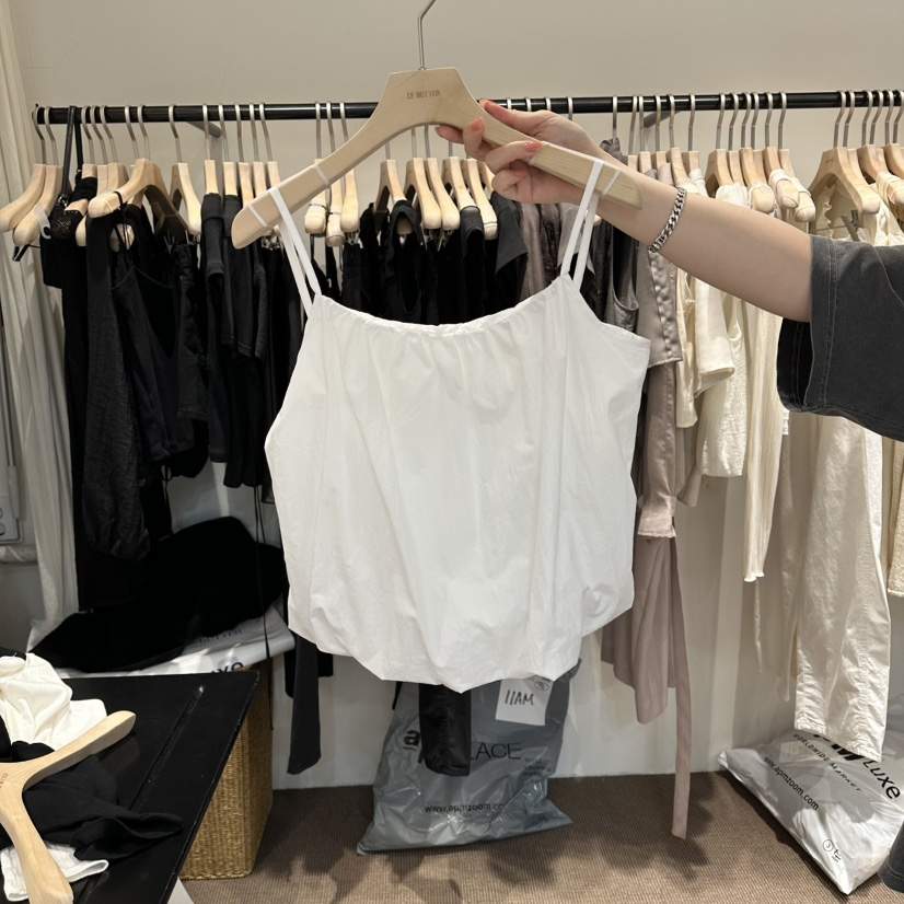 LE BUTTER韓國東大門直郵女裝新品休閑26夏季吊帶背心棉質LE BUTTER吊帶/背心
