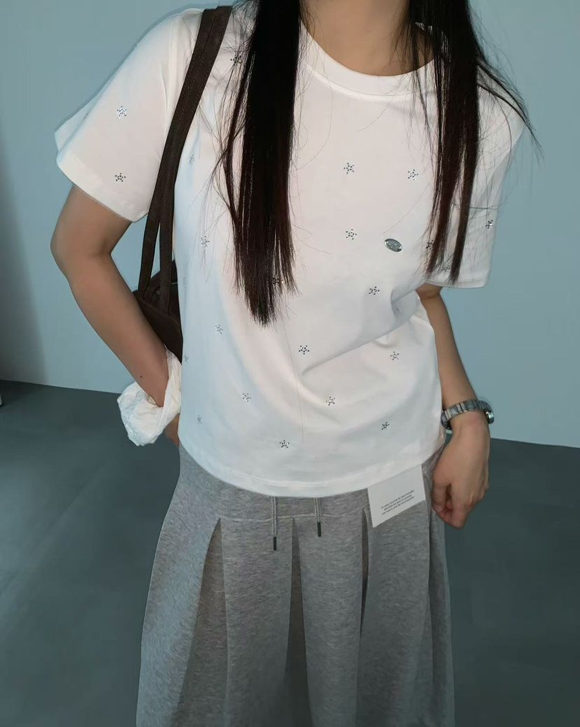 J CRANE-A韓國代購女士新品推薦人氣時尚休閑26春夏T恤J CRANET恤