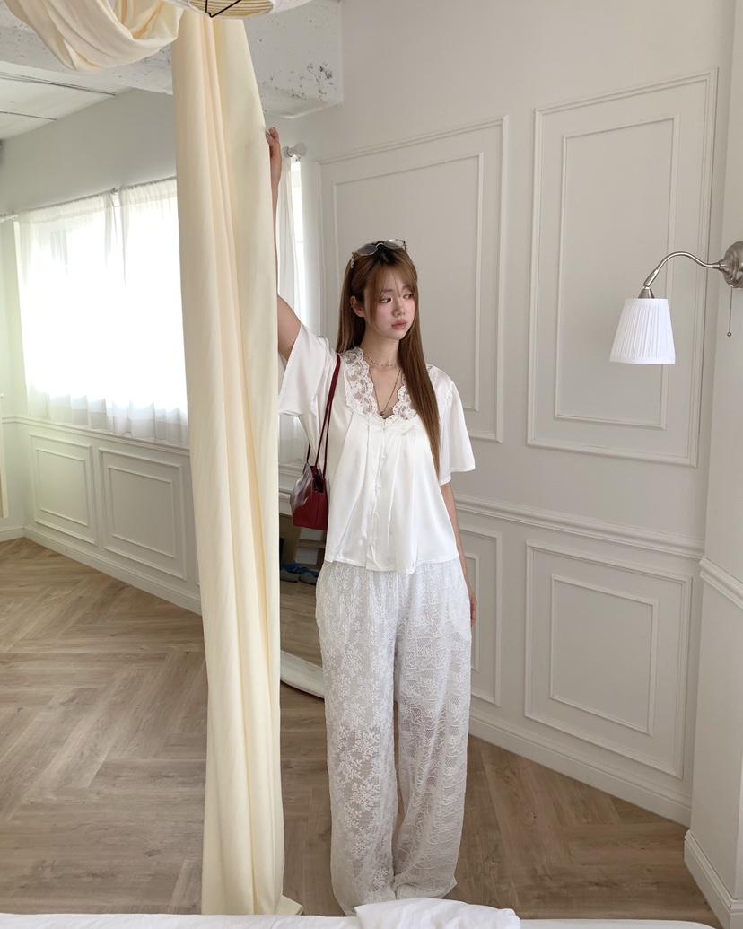 MAISONDEGLORY東大門實拍女士新款職業26春夏真品熱賣休閑褲MAISON DE GLORY休閑褲