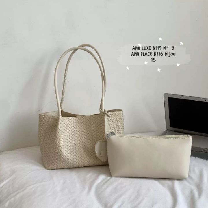 N3東大門實拍女裝新品26春夏休閑時尚真品單肩斜跨包含小包N3單肩/斜跨包