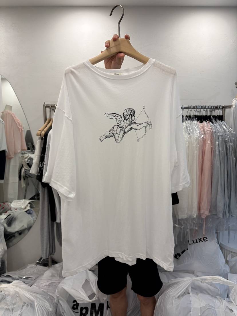 DELICATE韓國直郵女士新品熱賣推薦人氣26夏季休閑時尚T恤DELICATET恤