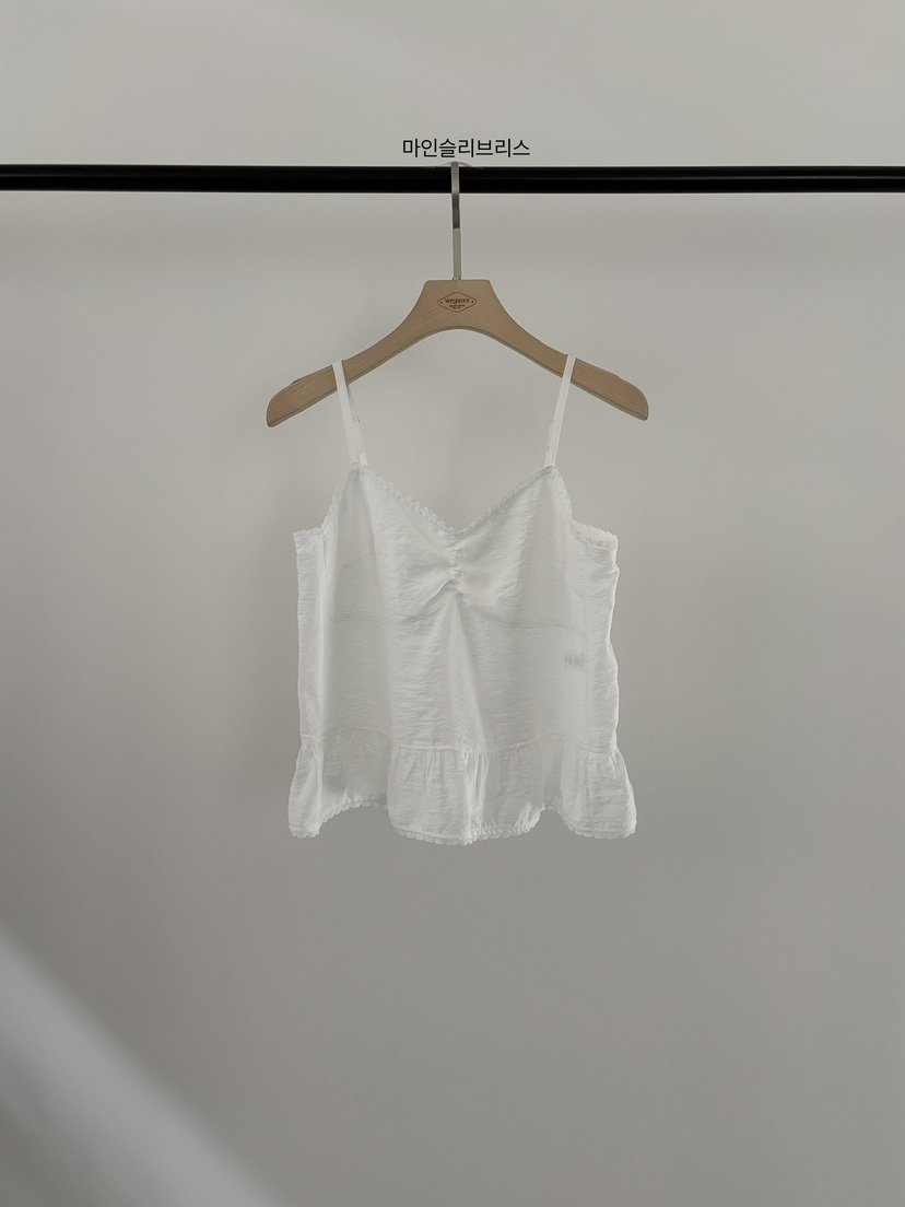 VERGAMOT韓國東大門代購女士新品26夏季人氣吊帶背心無袖VERGAMOT吊帶/背心