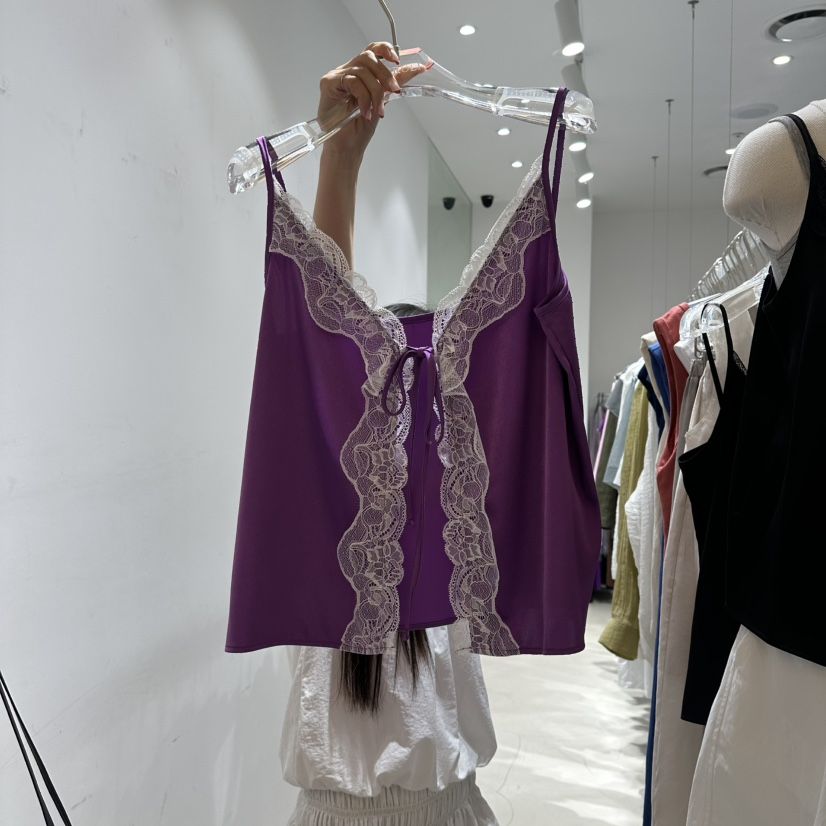 NEROLI 36韓國直郵女士新品休閑26夏季吊帶背心開襟無袖NEROLI 36吊帶/背心