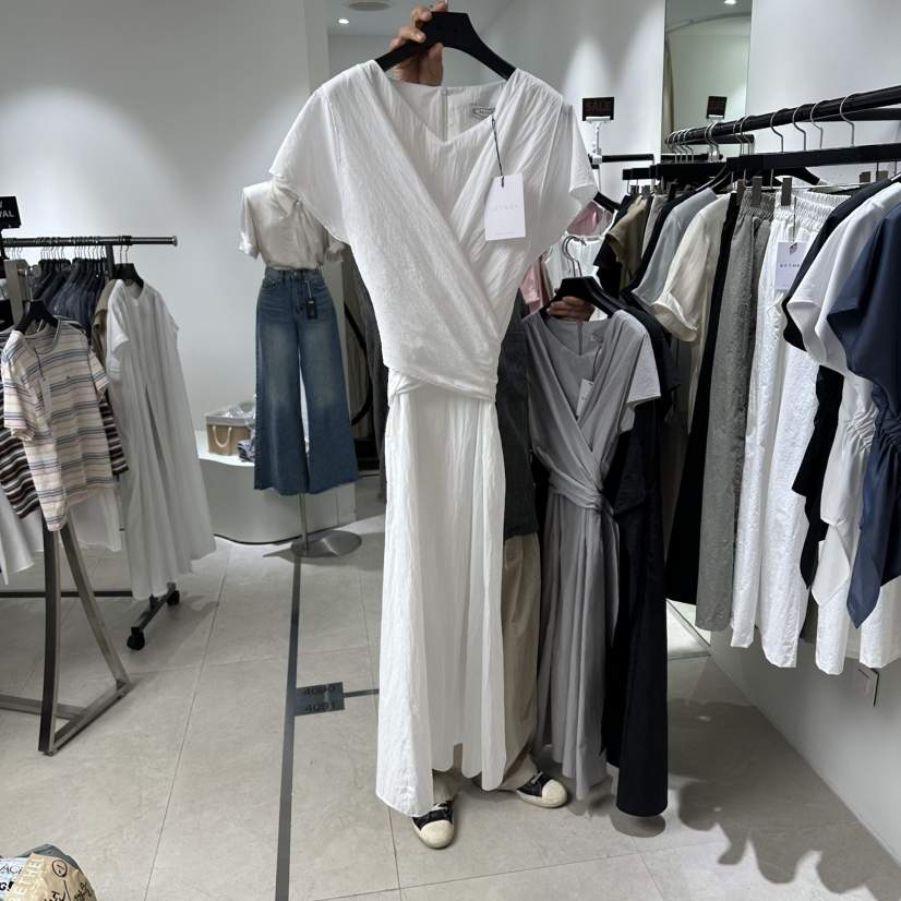 BETHEL韓國直郵女士新品熱賣時尚26夏季休閑人氣連衣裙OPSBETHEL連衣裙